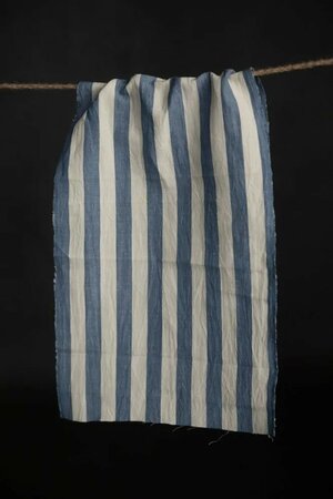 COUPON 80 CM Merchant & Mills - Amalfi Stripes Organic Cotton/Linen