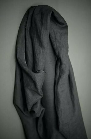 COUPON 175 CM Merchant & Mills - Scuttle Black 185 gram Linnen OEKO-TEX