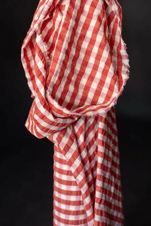 COUPON 190 CM Merchant & Mills - Cupid Seersucker Gingham ORGANIC COTTON