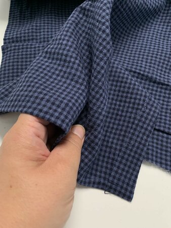 Kokka Japan - Yarn Dyed Blue Gingham