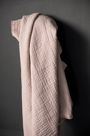 COUPON 70cm Merchant & Mills - Soft Stitch Peony Jacquard/Quilted cotton
