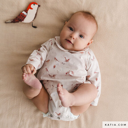 Katia - Little Birds POPLIN KATOEN