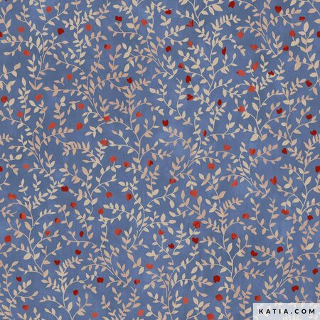 Katia - Micro Flowers POPLIN KATOEN