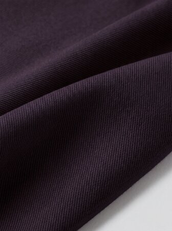 meetMILK Riva Twill - Prune COTTON TENCEL TWILL