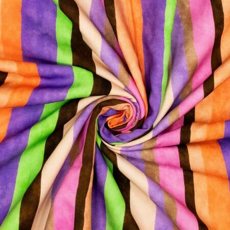 Colored Stripes - LYOCELL