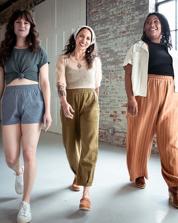 KNEUSJE Sew Liberated - Chanterelle Pants & Shorts 22-34