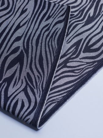 COUPON 160cm Mind the MAKER - Branch Raw Zebra STRETCH DENIM
