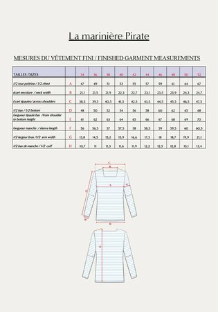 Maison Fauve - Pirate Marinière SWEATSHIRT