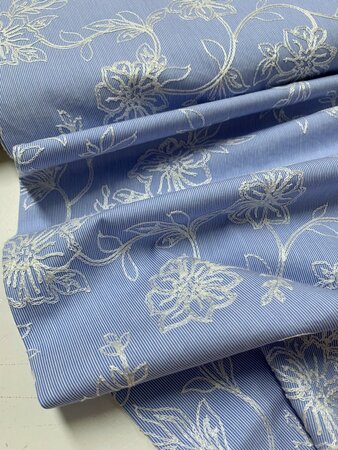 My Dress Made - Carla Stripes and Embroided Flowers - KATOEN
