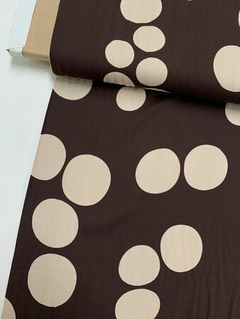 Mind the MAKER - About a Dot Umber - ECOVERO™ VISCOSE TWILL