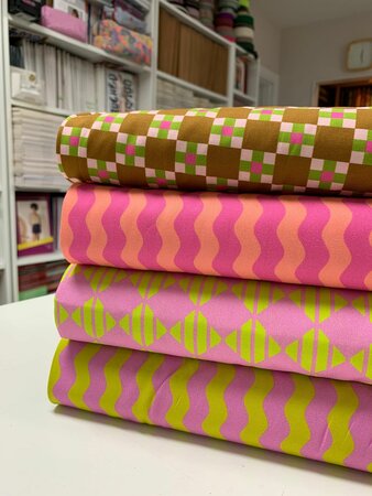 Windham Fabrics - Annabel’s Blenders – Bronze Plus Picnic KATOEN