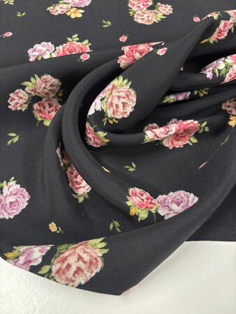 Atelier27 - Moroccan Imprime Rose - ECOVERO VISCOSE CREPE