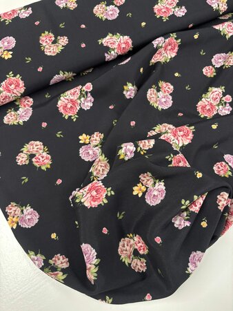 Atelier27 - Moroccan Imprime Rose - ECOVERO VISCOSE CREPE