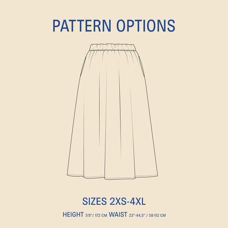 Wardrobe by Me - Claude Skirt 