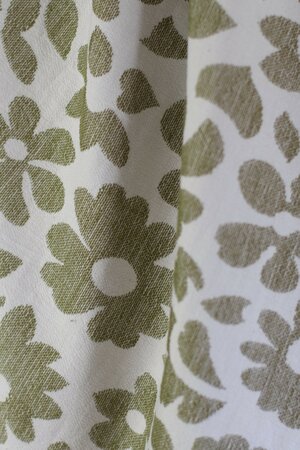 meetMILK Aster Bloom Jacquard - Shell/Juniper