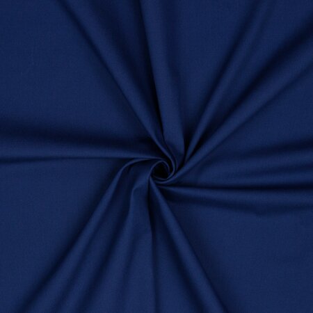 COUPON 100 CM Verhees GOTS  - CANDY COTTON INK BLUE (GOTS)