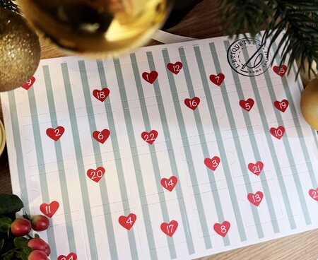 L'Etiquette Home Couture - Advent 2026 - 24 labels (English)