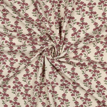 Verhees - Natural Flowers - Jersey (GOTS)