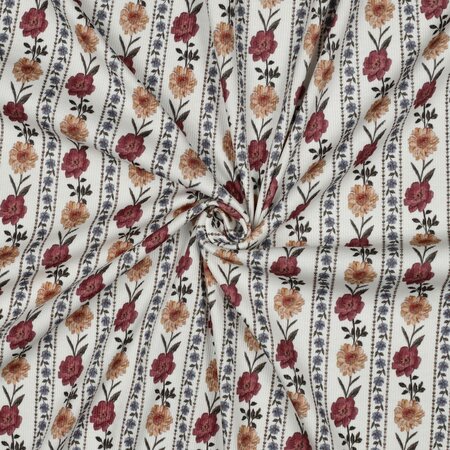 Verhees - Digital Flowers - Ribbed Jersey 