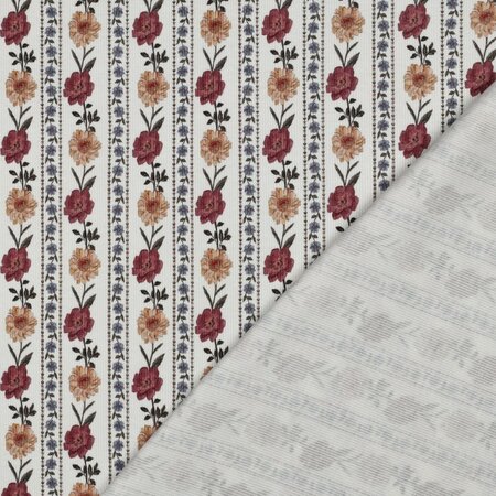 Verhees - Digital Flowers - Ribbed Jersey 