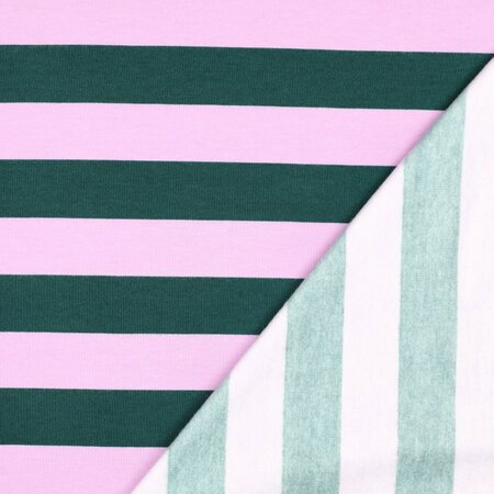 Verhees - Darkgreen Stripes - SOFT SWEAT