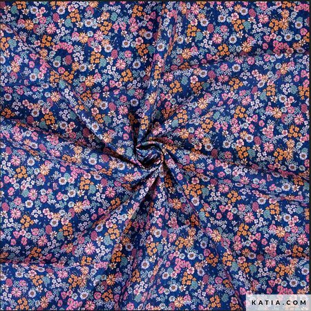 Katia - Ecuatorian Flowers POPLIN KATOEN