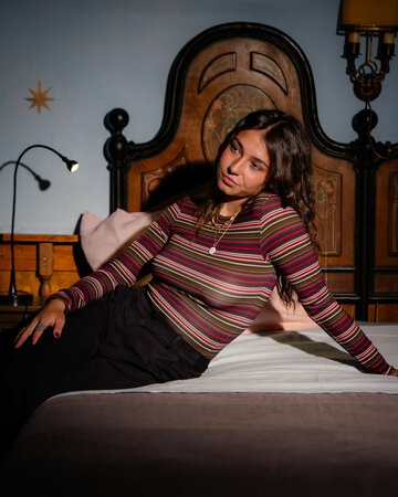 Lise Tailor - Velvet Stripes - ECOVERO VISCOSE JERSEY 