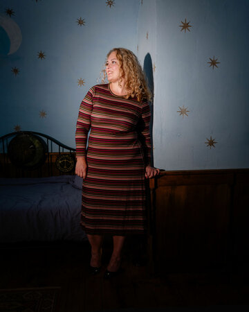 Lise Tailor - Velvet Stripes - ECOVERO VISCOSE JERSEY 