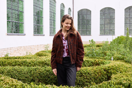 Atelier Jupe - Karamel Bruin WOL-MIX
