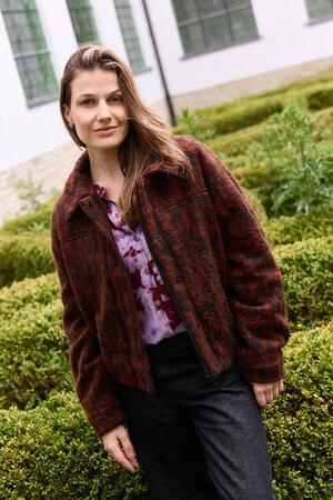 Atelier Jupe - Karamel Bruin WOL-MIX