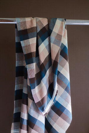 COUPON 100cm Mind the MAKER - Echo - Woodland Check KATOEN