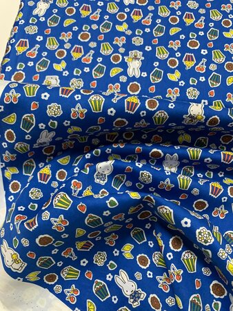 Liberty London - Sweet Birthday Miffy Blue - Tana Lawn™