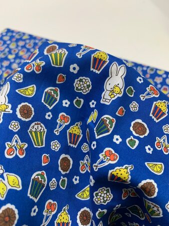 Liberty London - Sweet Birthday Miffy Blue - Tana Lawn™