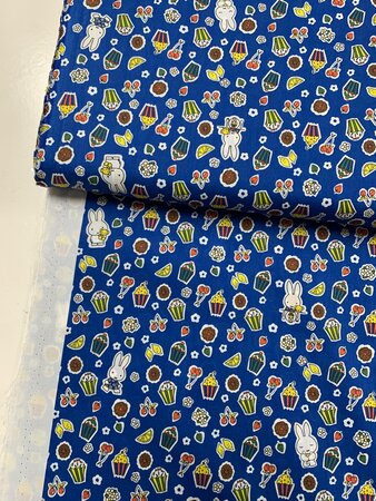 Liberty London - Sweet Birthday Miffy Blue - Tana Lawn™