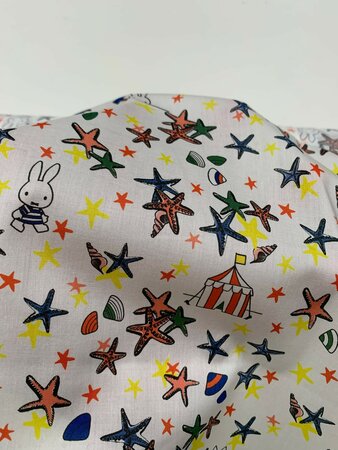 Liberty London - Seaside Escape Miffy Creamy White - Tana Lawn™