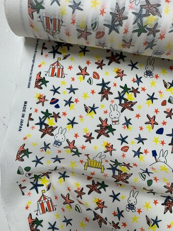 Liberty London - Seaside Escape Miffy Creamy White - Tana Lawn™