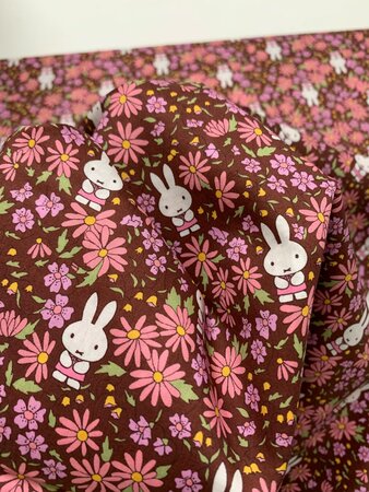 Liberty London - Miffy Burgundy Prairie Day - Tana Lawn™