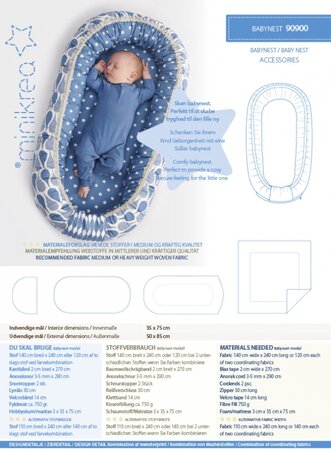 Minikrea Babynest 90900