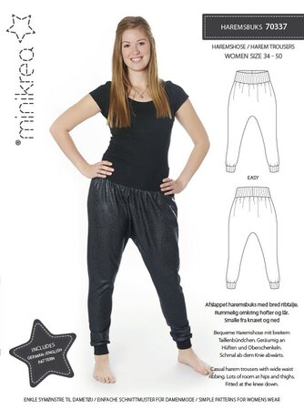 LAATSTE! Minikrea Harempants Dames 70337