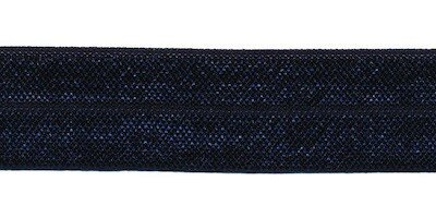 Donkerblauw - Elastisch Biais