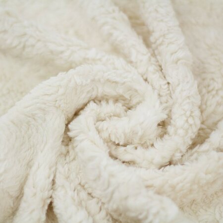 Teddy 100% biokatoen natuurwit/off white