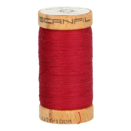 Scanfil Organic Garen- 4806 burgundy - 100m