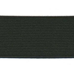 Zwart elastiek 40 mm