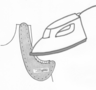 Curved strijkhulp zoom (T3)