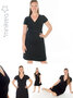 Minikrea Jersey dress met rimpels 70042