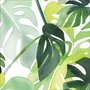 Cloud 9 - Philondendron - Laminated (biokatoen)