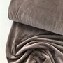 COUPON 95 CM C. Pauli - Cinder Nicky Velours GOTS