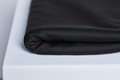 meetMilk - TEXTURED PONTE KNIT - BLACK met LENZING™ TENCEL™ vezels
