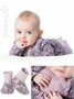 Minikrea Baby set met slofjes 11420