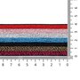 Multi color lurex elastiek 40mm